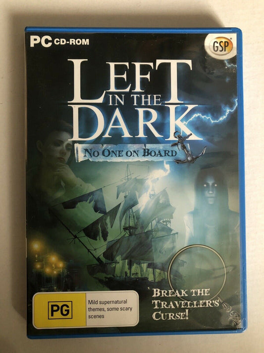 Left In The Dark: No One On Board - PC CD-ROM Windows Hidden Object Game