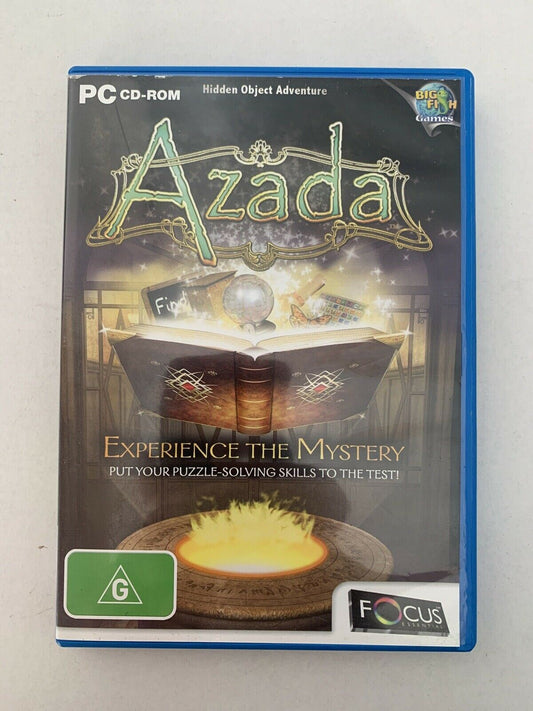 Azada - Ancient Magic - PC CD-ROM -  Hidden Object Game