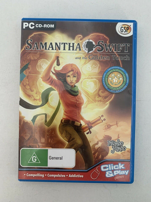 Samantha Swift and the Golden Touch - (PC CD-ROM) Hidden Object Game