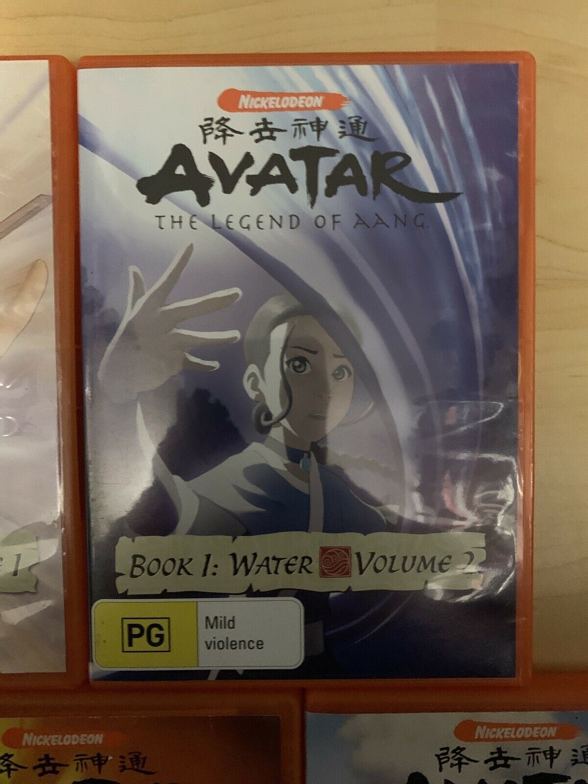 Avatar - THE LEGEND OF AANG. - Water : Book 1 Complete: Vol 1-5 (DVD, 2007)