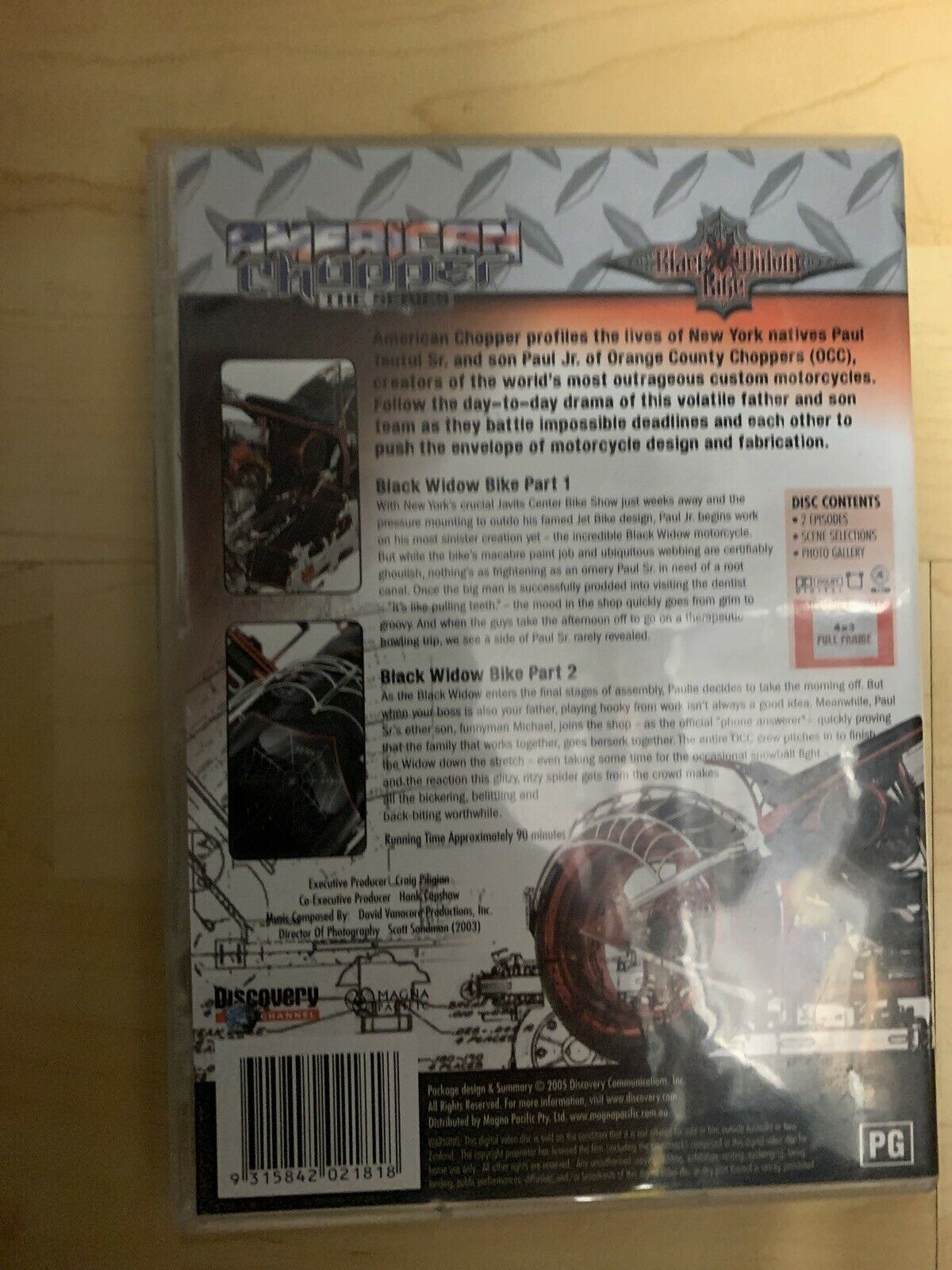 American Chopper : Collection 4, 7 & Black Widow Bike (DVD)