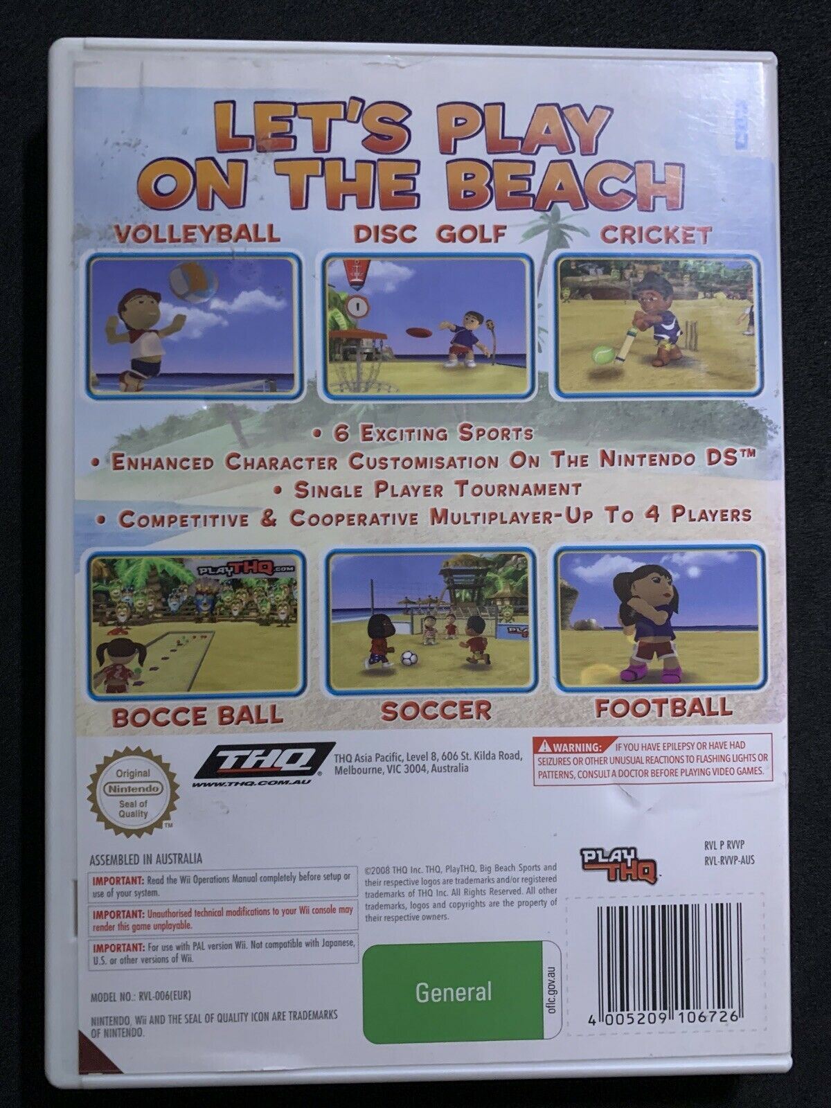 Big Beach Sports - Nintendo Wii