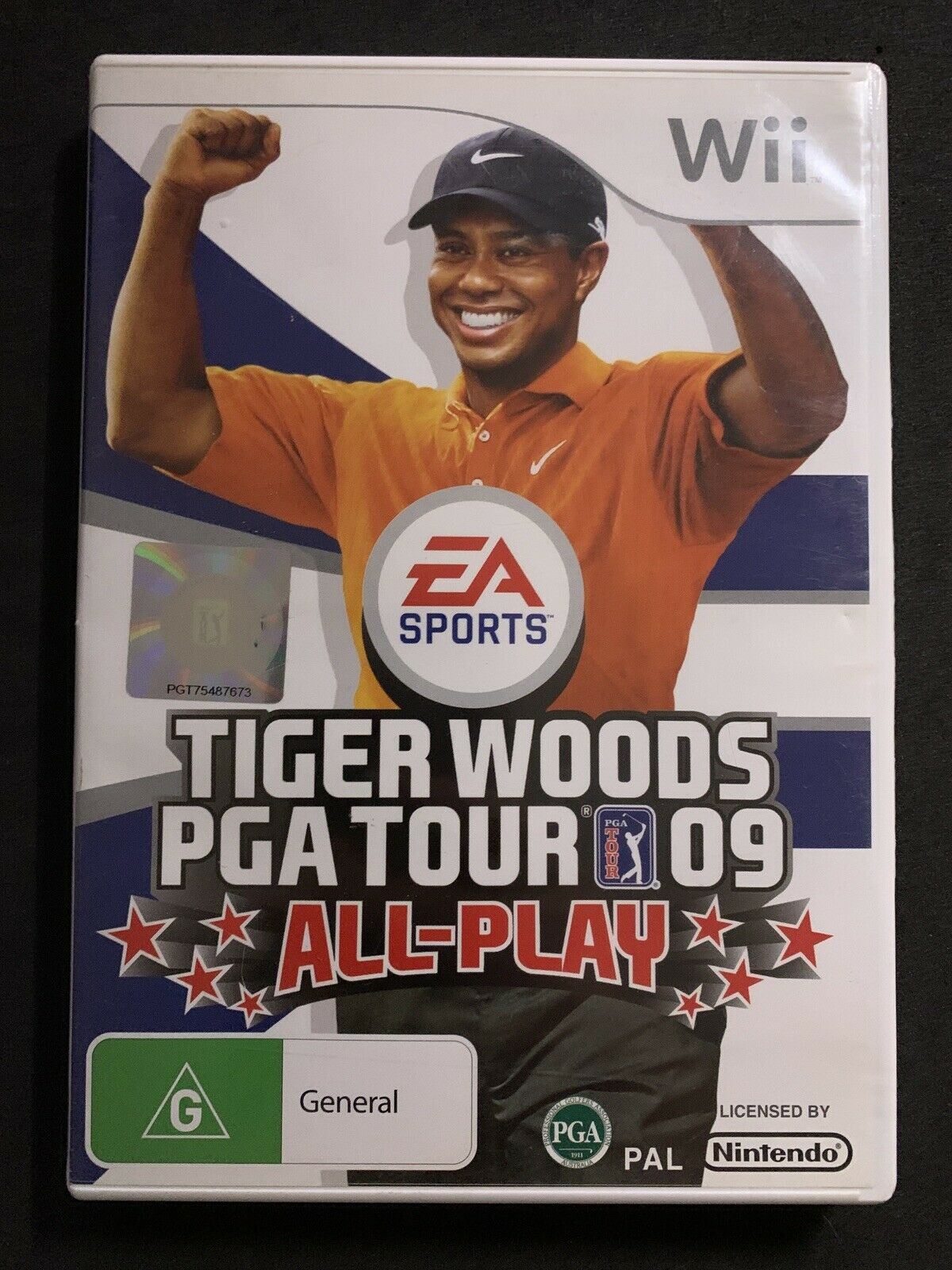 Tiger Woods PGA Tour 09: All-Play (Nintendo Wii, 2008) Golf Game