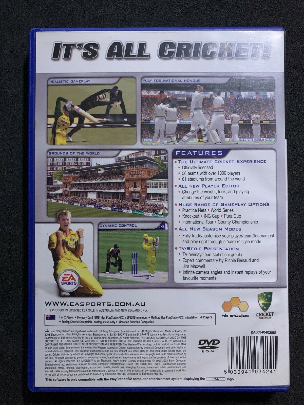 Cricket 2004 - Sony PS2