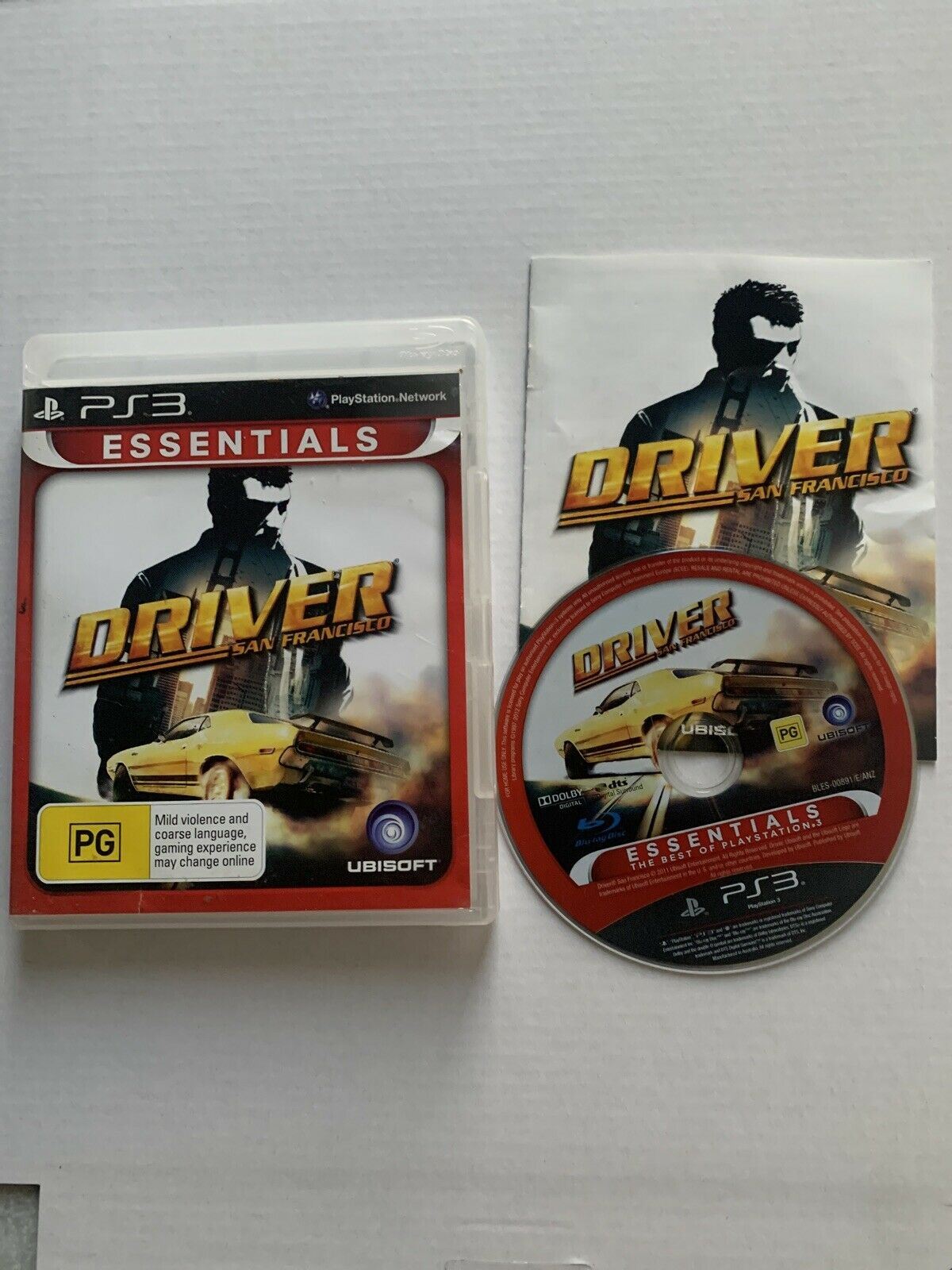 Driver: San Francisco - Sony PS3 With Manual