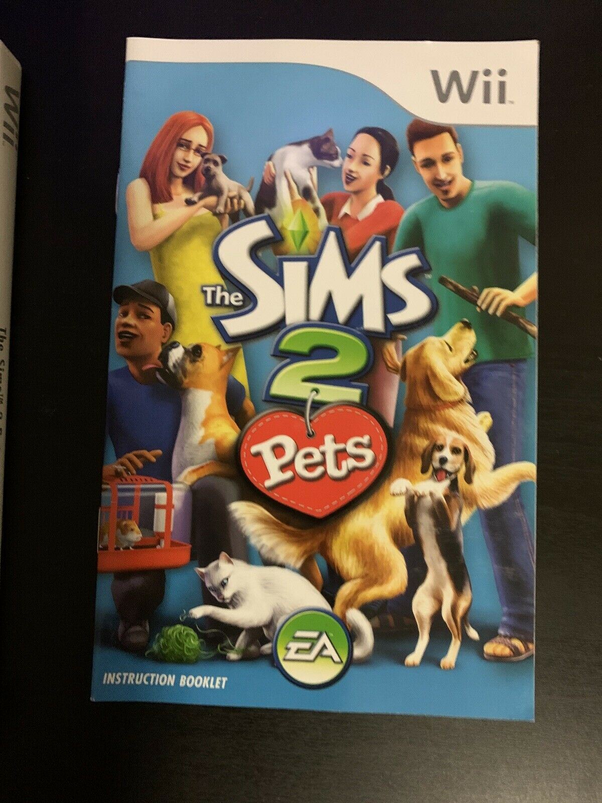 The Sims 2 Pets - Nintendo Wii With Manual PAL