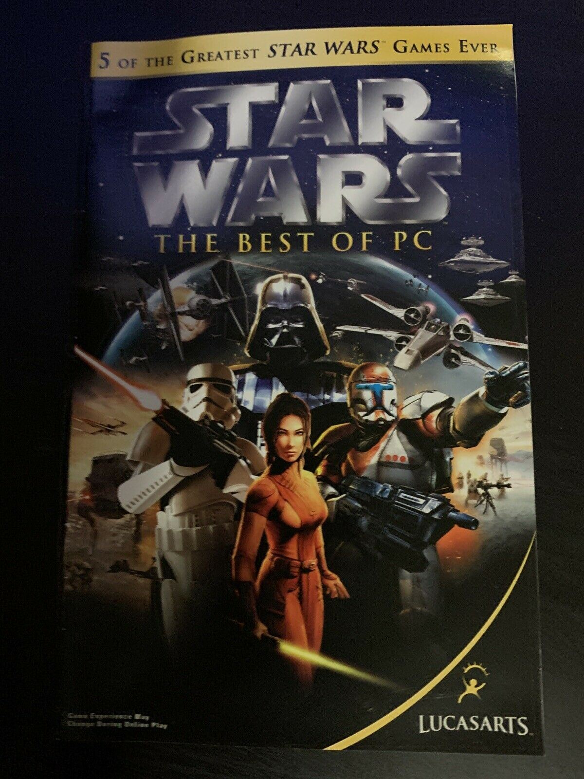 Star Wars - The Best Of PC: 5 Of The Greatest Star Wars Games PC DVD With Manual