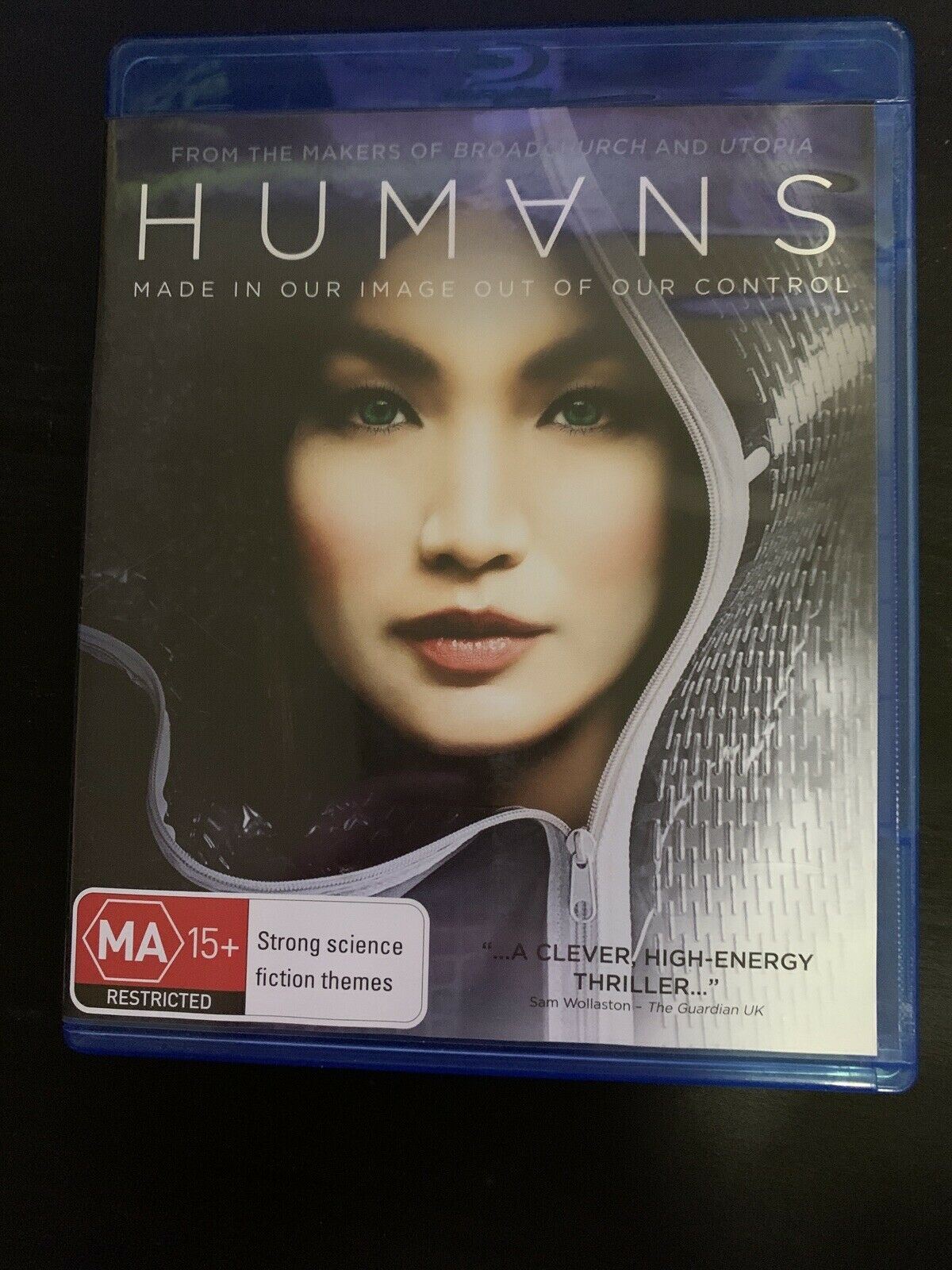 Humans : Season 1 (Blu-ray, 2015, 2-Disc Set) Region B