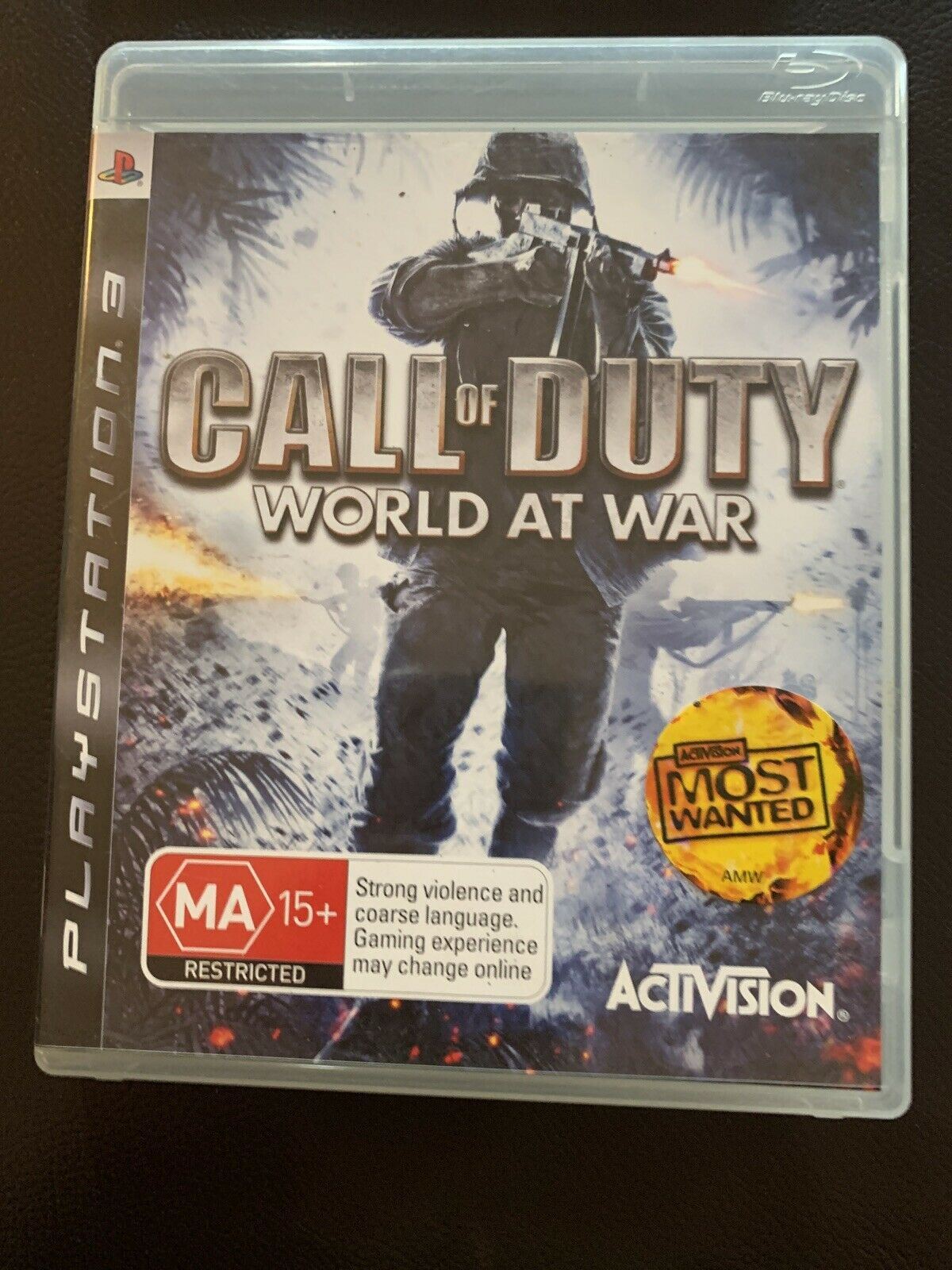 Call Of Duty Modern Warfare 3 & World At War PlayStation 3 PS3 PAL With Manual