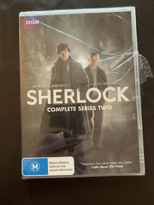 *New And Sealed* Sherlock : Series 2 (DVD, 2012, 2-Disc Set) Region 4