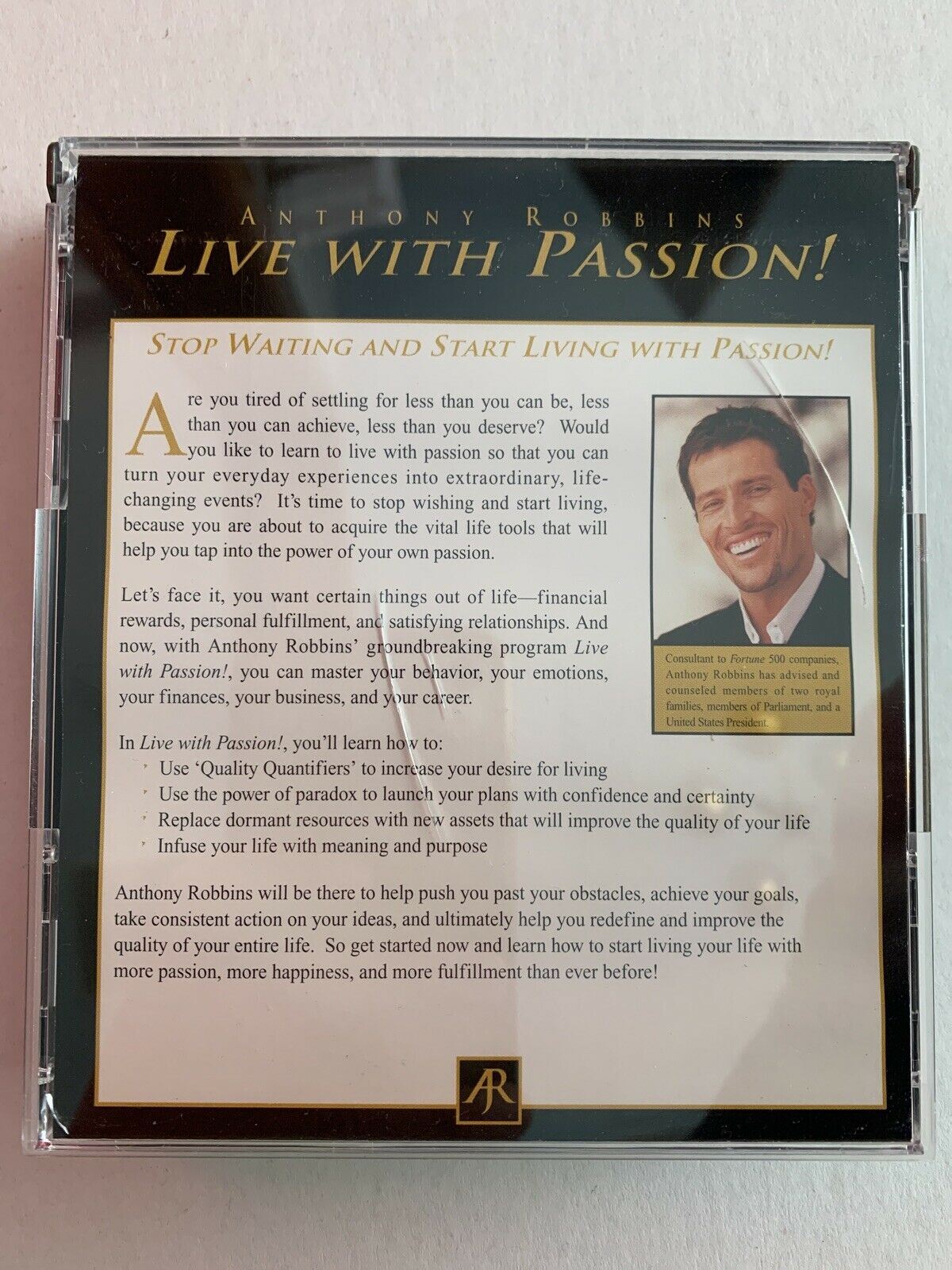 Anthony Robbins - Live With Lesson! 6 Audio CDs