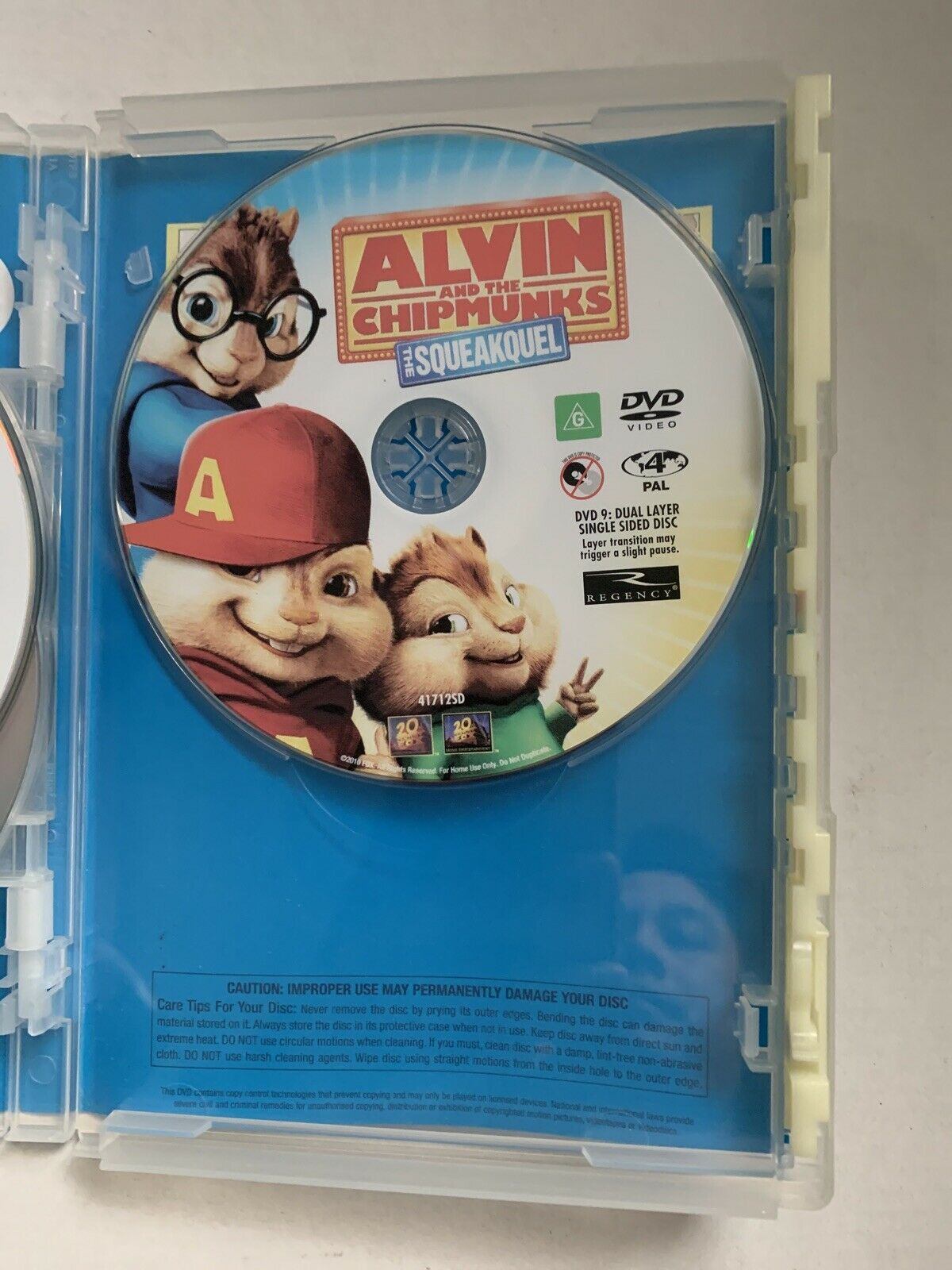 5 Movie DVDs: Ice Age 1&2, Alvin The Chipmunks & The Squeakquel, The Simpsons