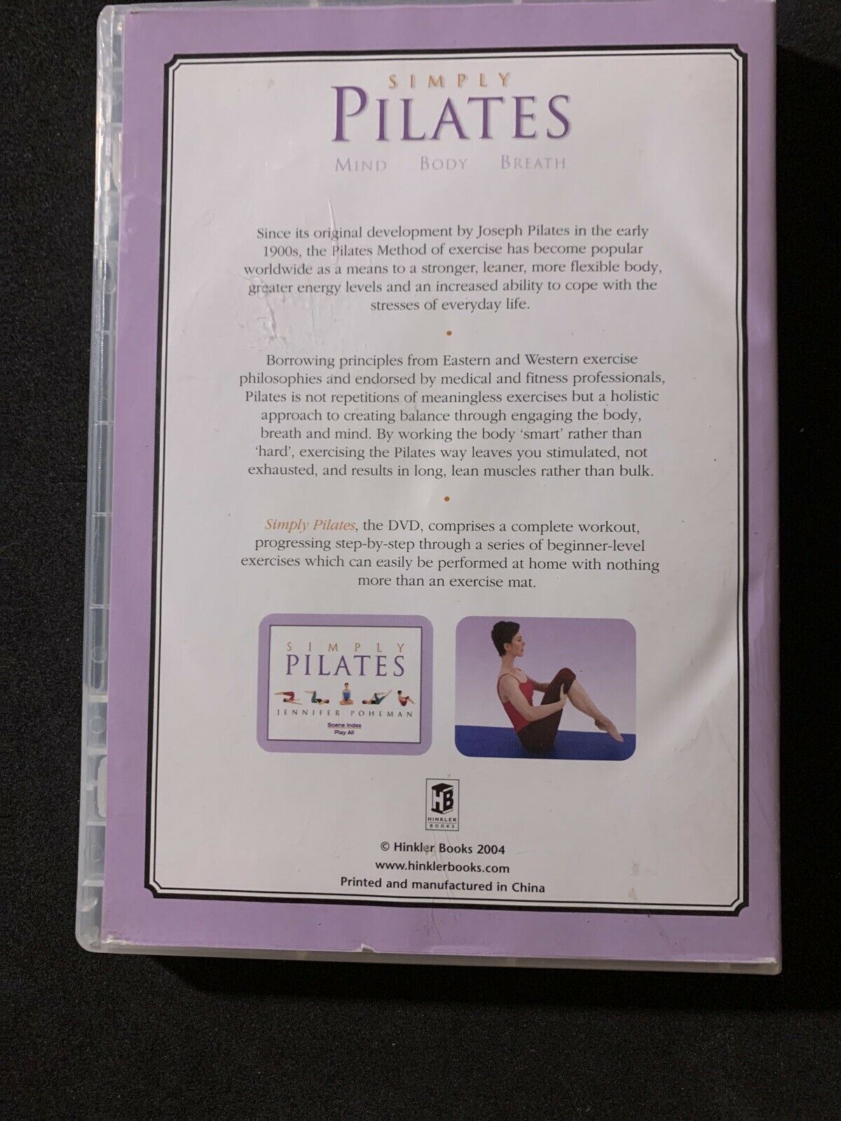 Simply Pilates - Jennifer Pohlman (DVD, 2004)