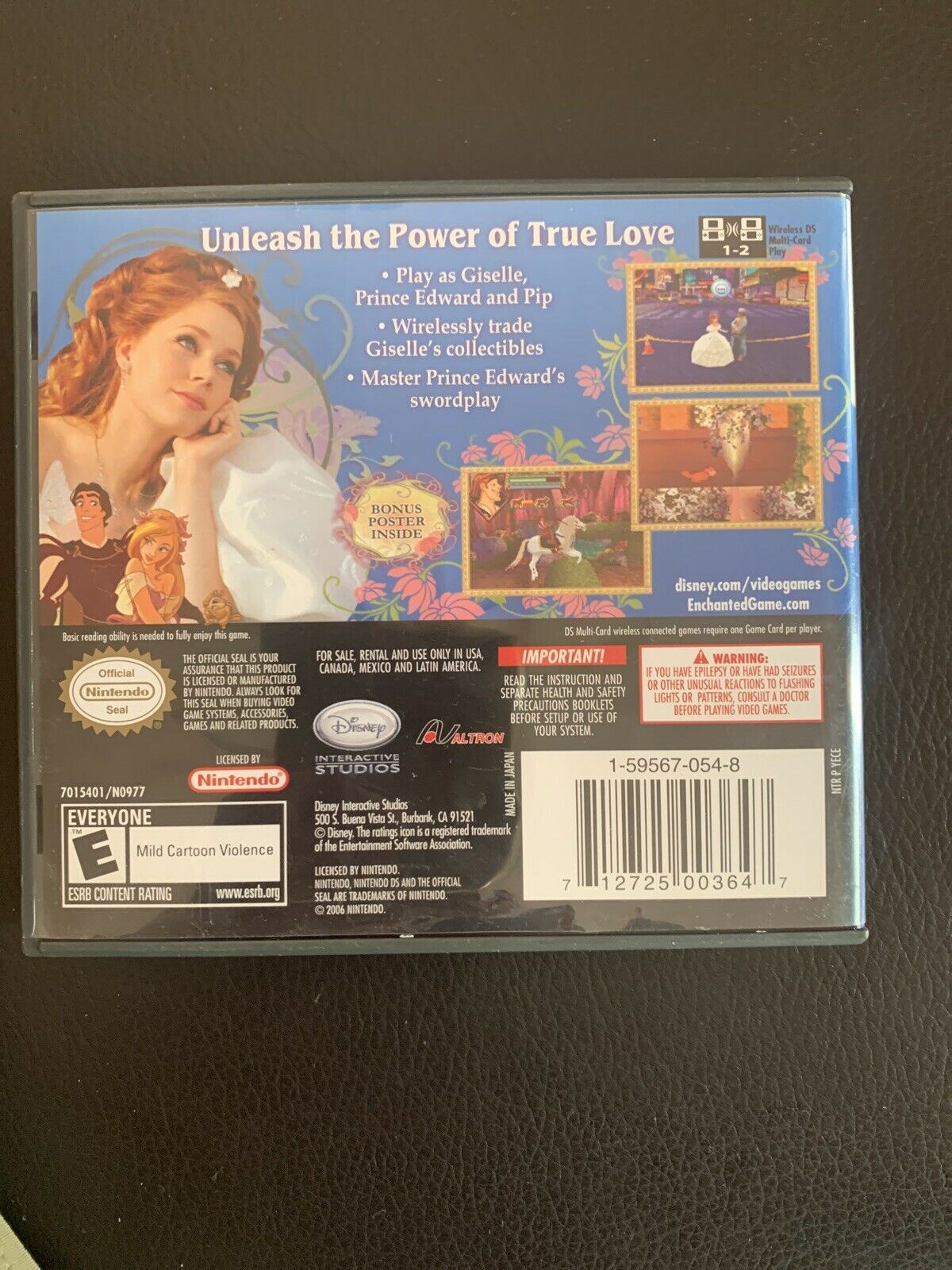 Walt Disney - Enchanted - Nintendo DS With Manual – Retro Unit