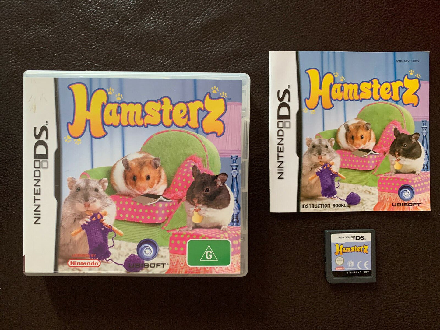 Hamsterz Nintendo DS NDS Ubisoft with Manual