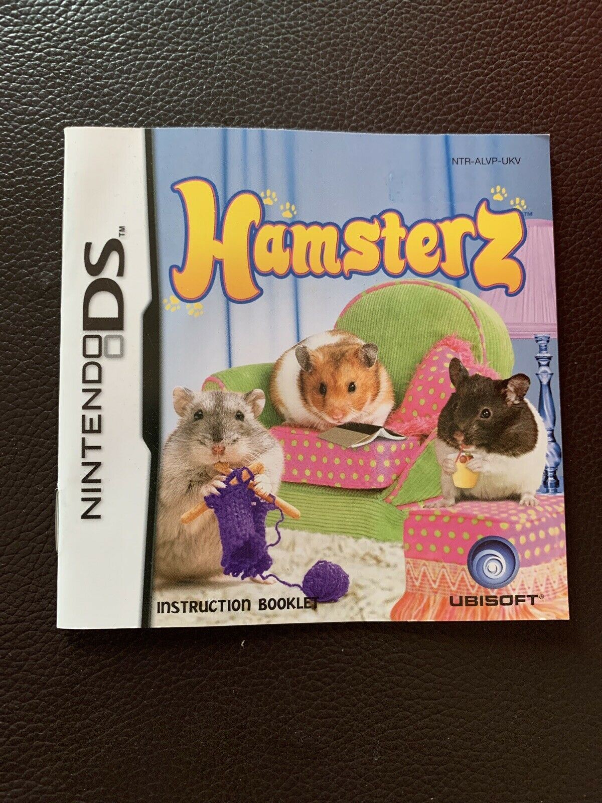 Hamsterz Nintendo DS NDS Ubisoft with Manual