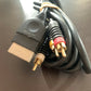 Genuine XBox Original AV Cable and Power Cord  *Free Post* Aussie Seller