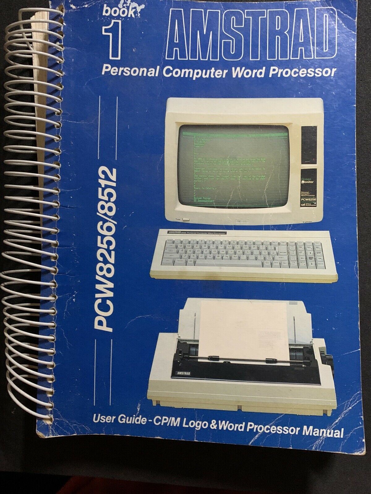 Amstrad PCW8256 Personal Computer Word Processor Book 1 & 2 - User Guide & BASIC