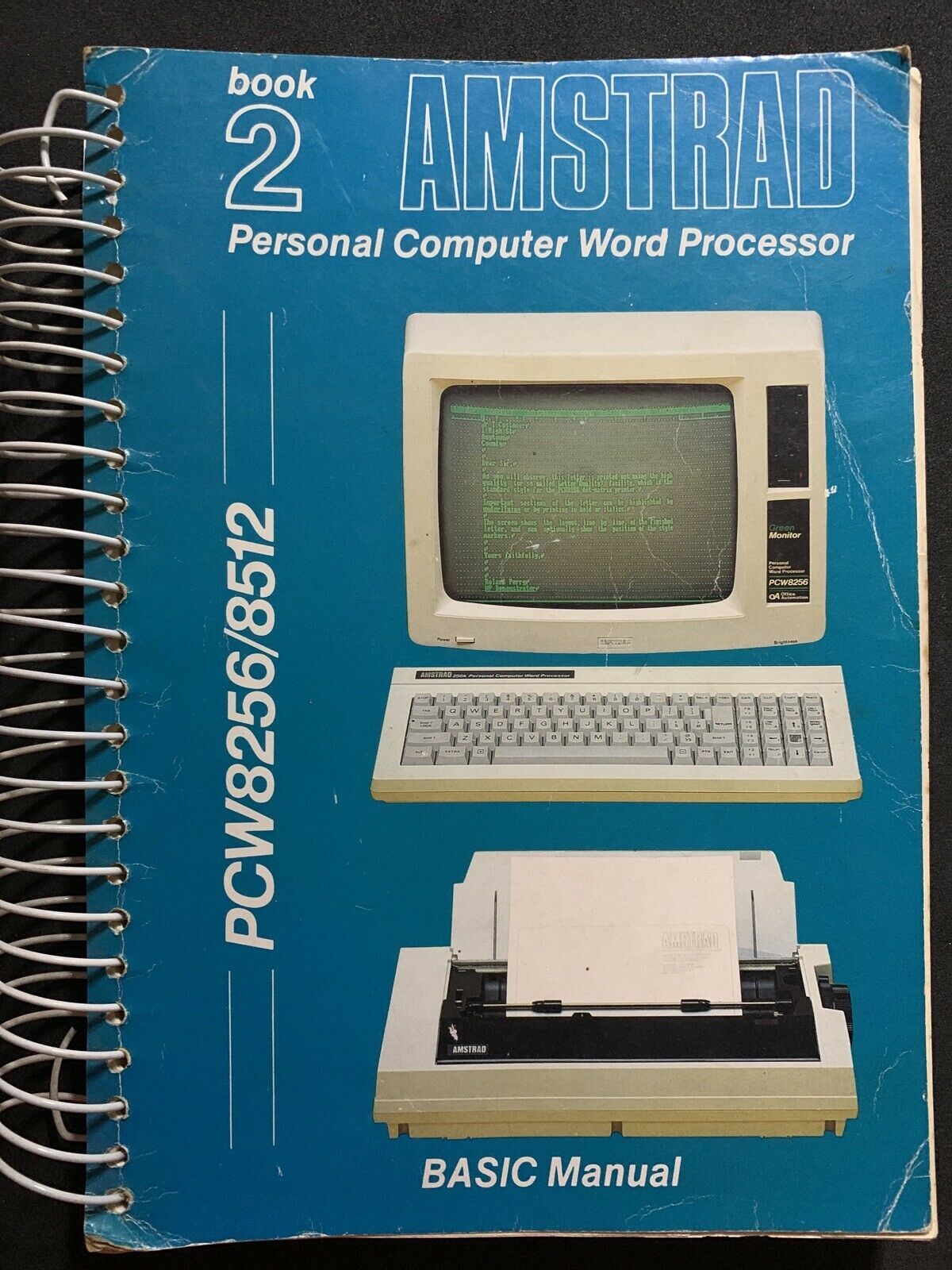 Amstrad PCW8256 Personal Computer Word Processor Book 1 & 2 - User Guide & BASIC