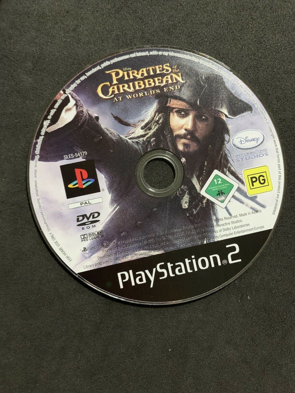 Pirates Of The Caribbean: At World's End - PS2 with Manual