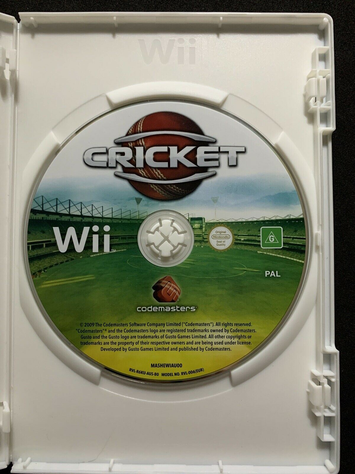 Cricket - Nintendo Wii PAL (Wii-U Compatible)