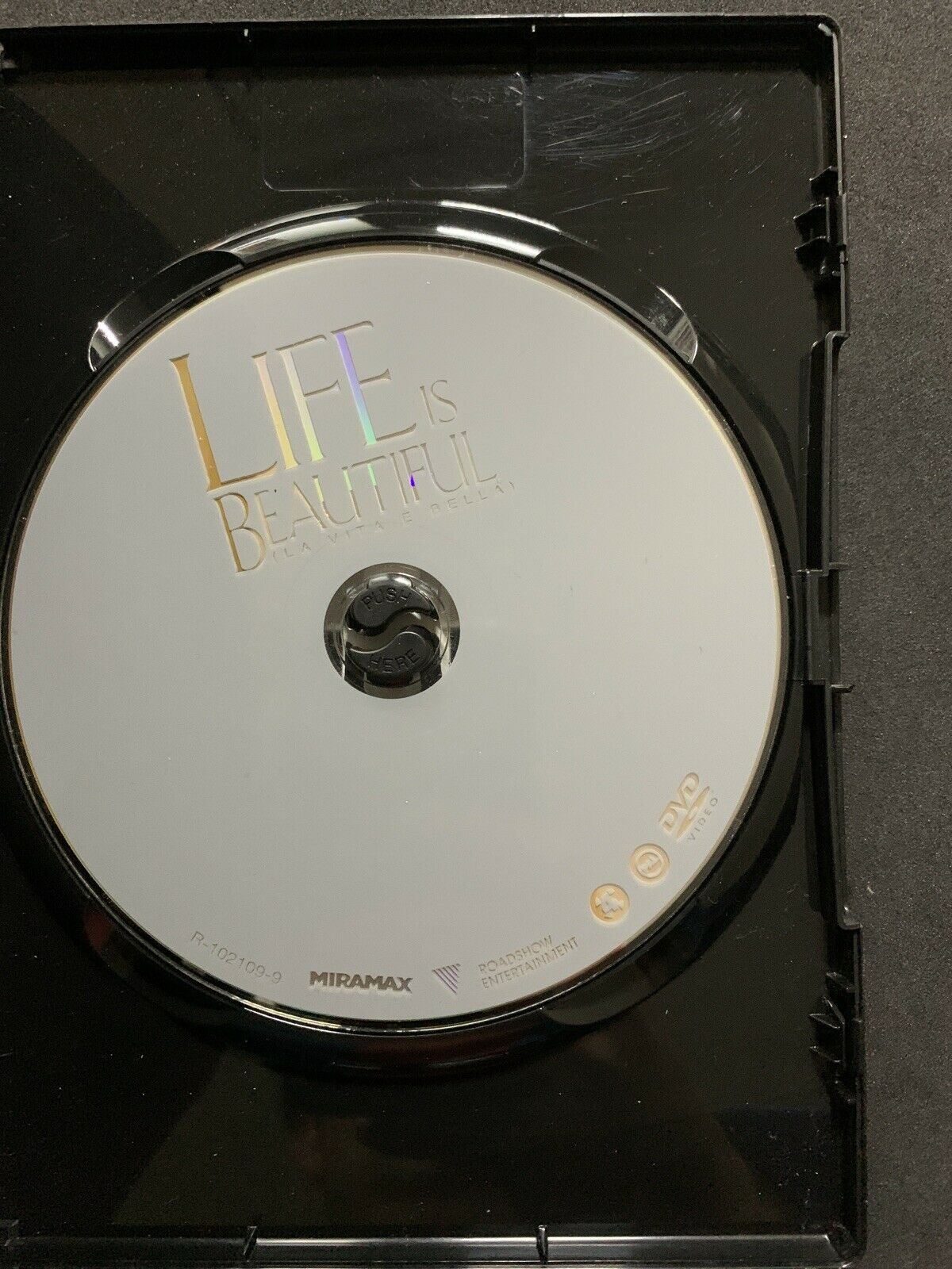 Life Is Beautiful (DVD, 1998)  Roberto Benigni. Region 4