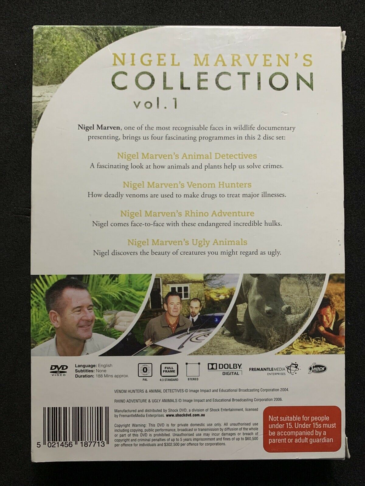 Nigel Marven's Collection : Vol 1 (DVD, 2006) Region Free