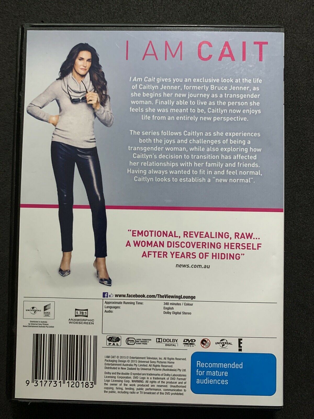 I Am Cait : Season 1 (DVD, 2015, 2-Disc Set) Region 4,2