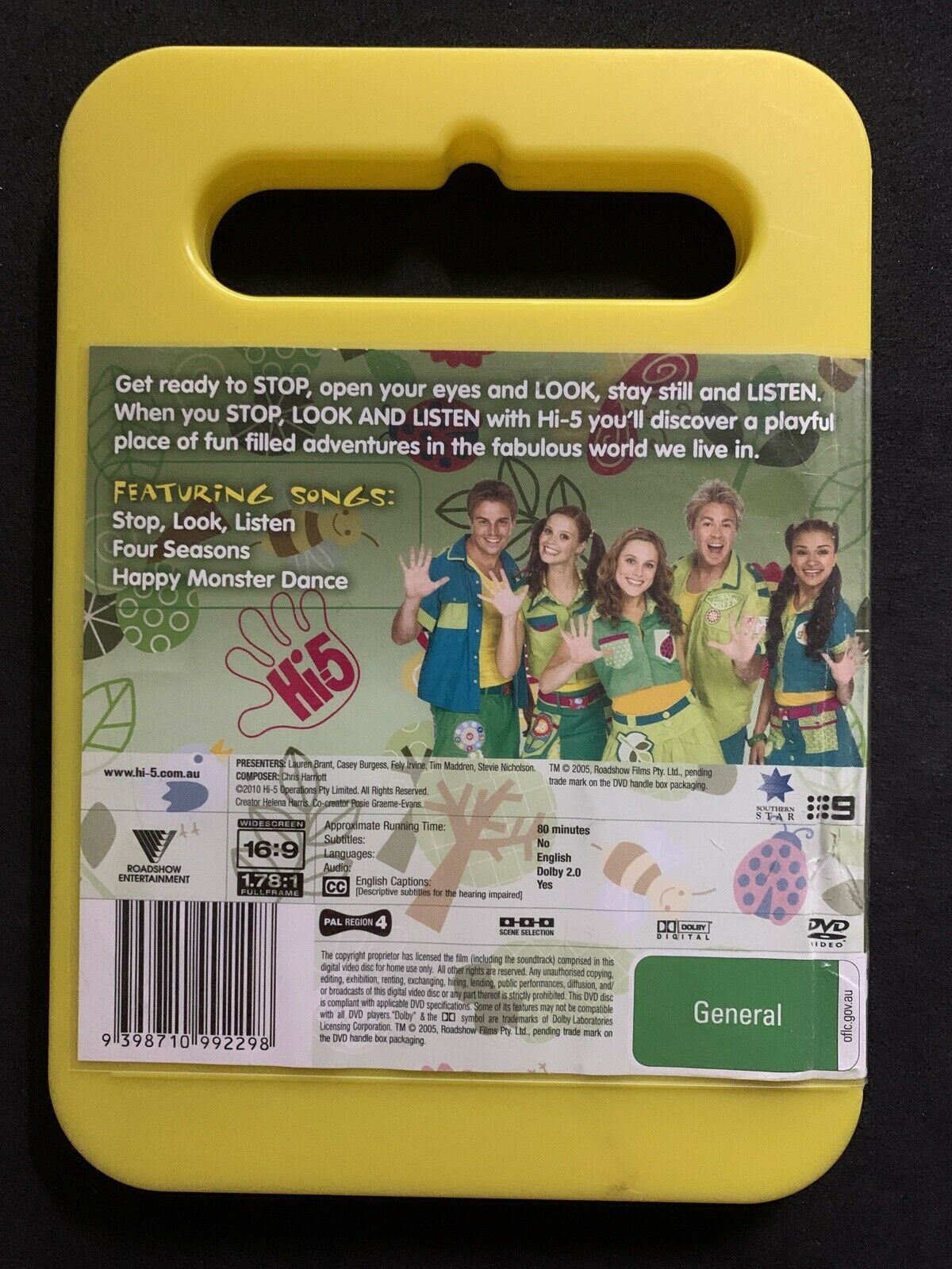 2x Hi-5 DVD - Stop, Look And Listen & Travelling Circus (DVD)