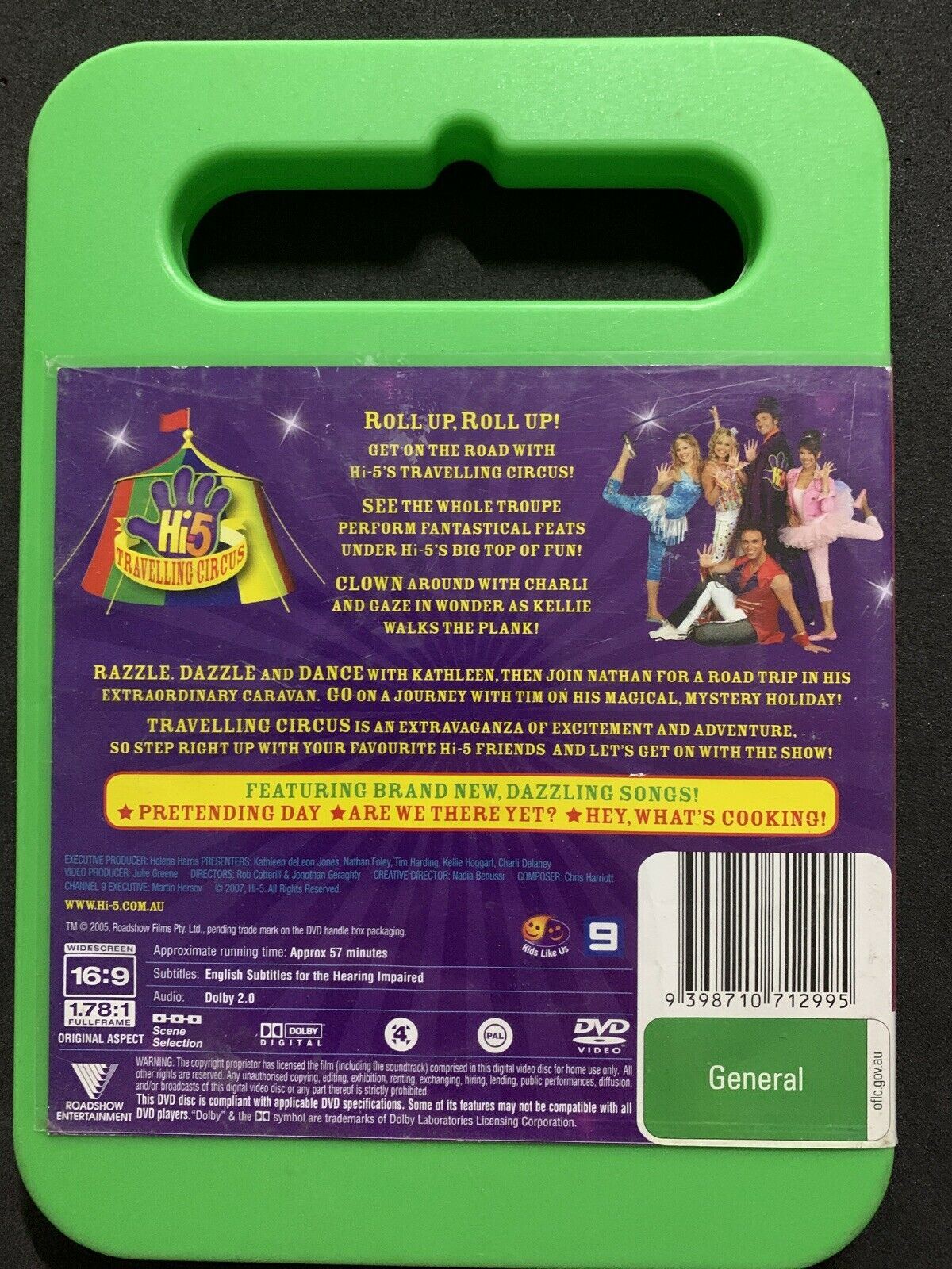 2x Hi-5 DVD - Stop, Look And Listen & Travelling Circus (DVD)