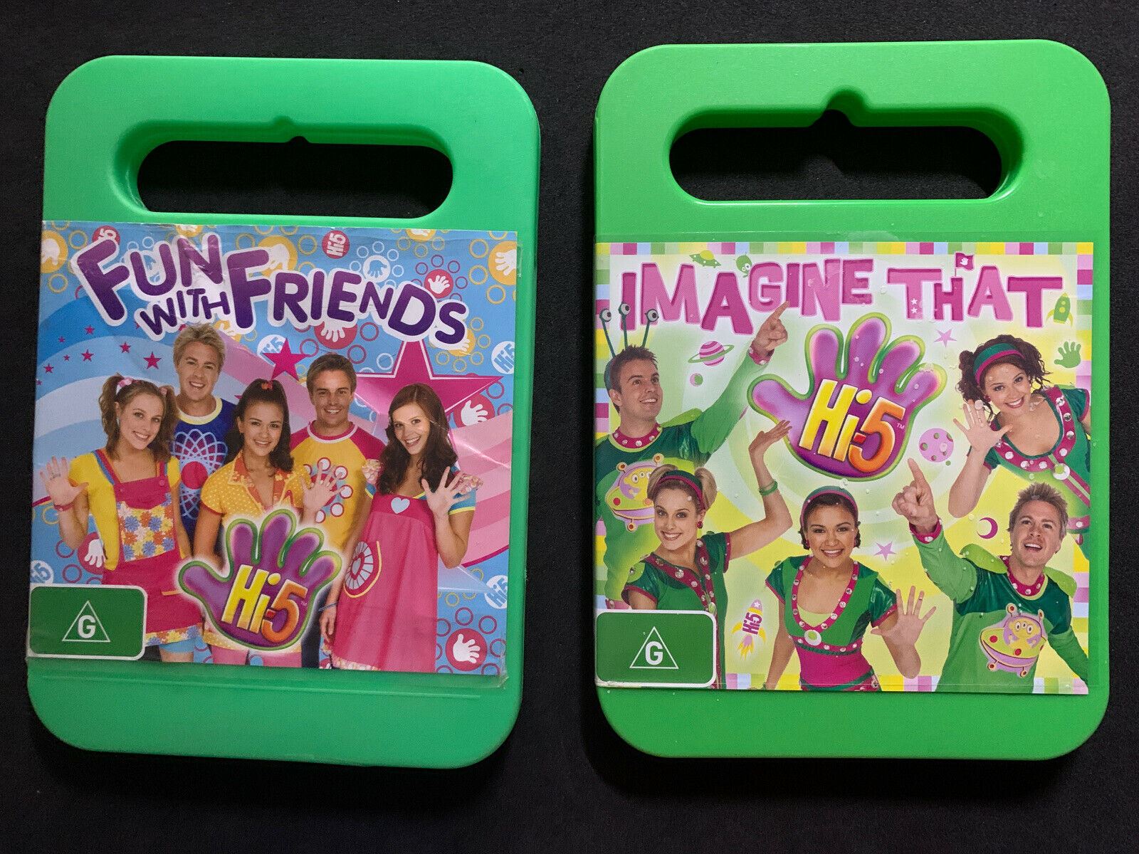 2x Hi-5 - Fun With Friends & Imagine That (DVD) Region 4 – Retro Unit