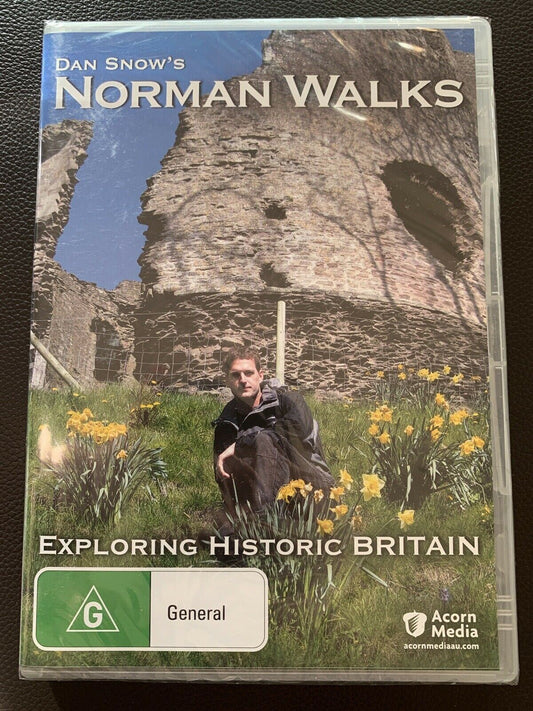 *New Sealed* Norman Walks - Exploring Historic Britain (DVD, 2015) BBC