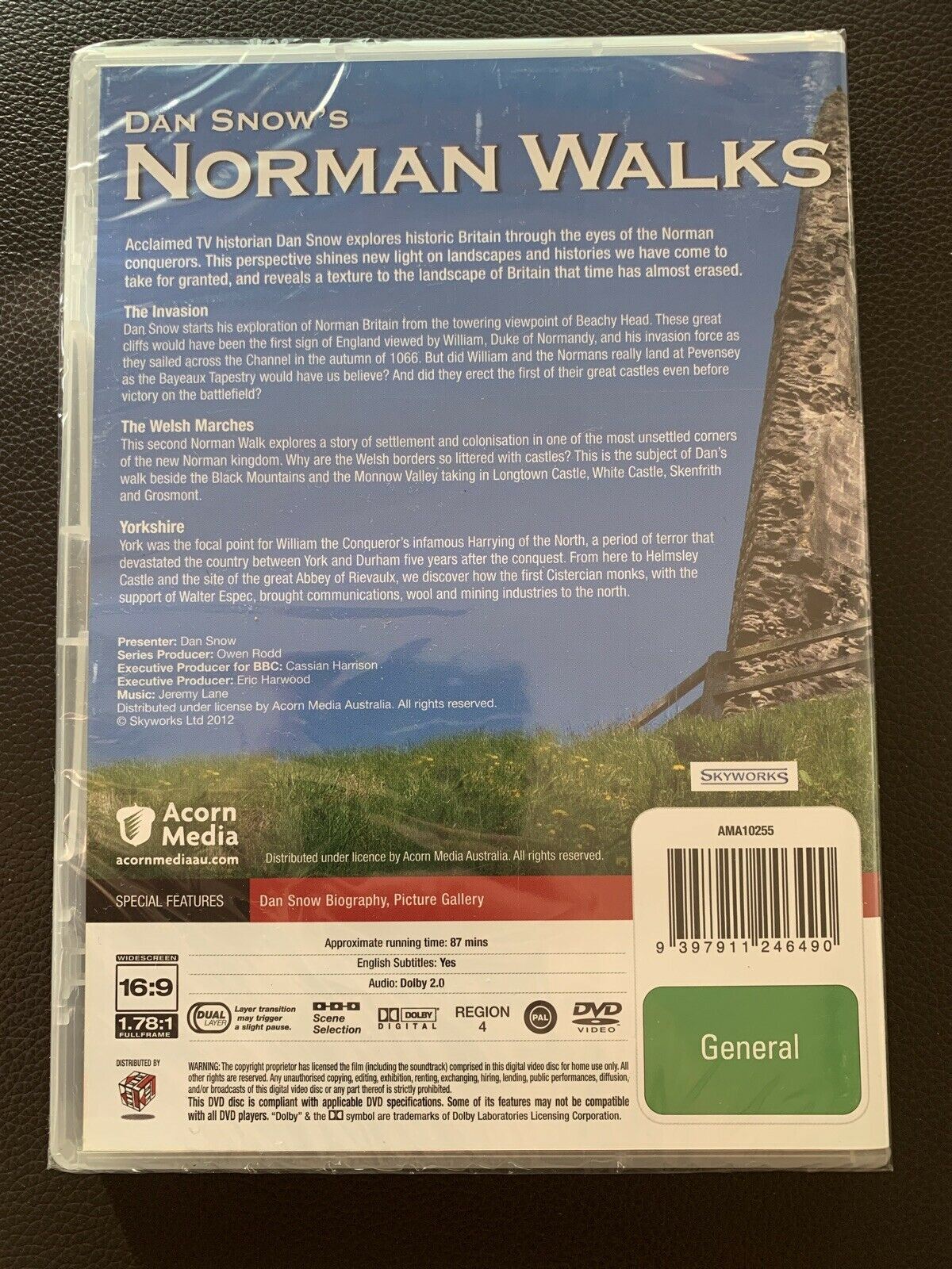 *New Sealed* Norman Walks - Exploring Historic Britain (DVD, 2015) BBC