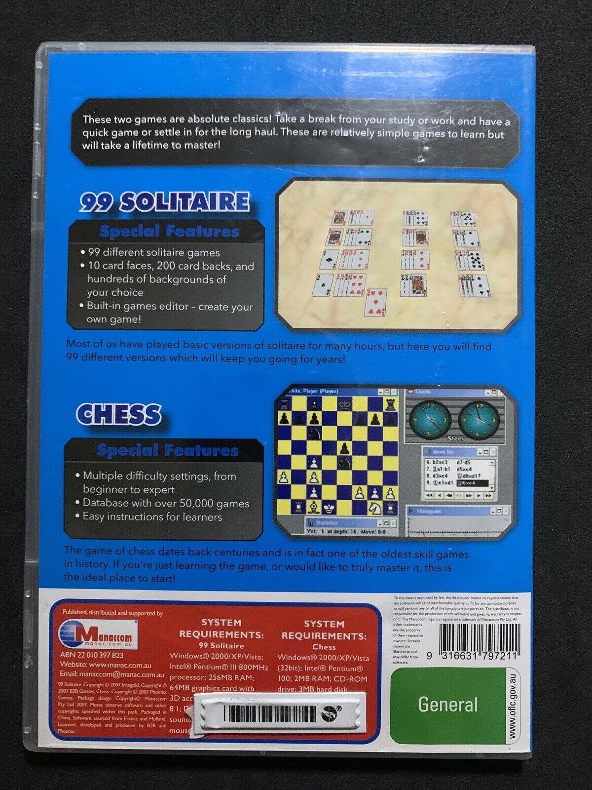 99 Solitaire & Chess Games - 2 Game Collector Pack PC Windows