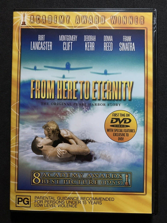 From Here To Eternity (DVD, 1953) Burt Lancaster, Montgomery Clift, Deborah Kerr
