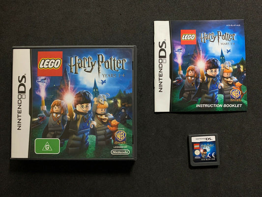 LEGO Harry Potter Years 1-4 DS 2DS Game *Complete* with Manual