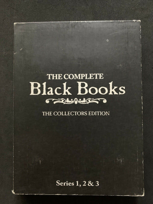 Black Books - The Complete Collection (DVD, 2011, 3-Disc Set) Region 4