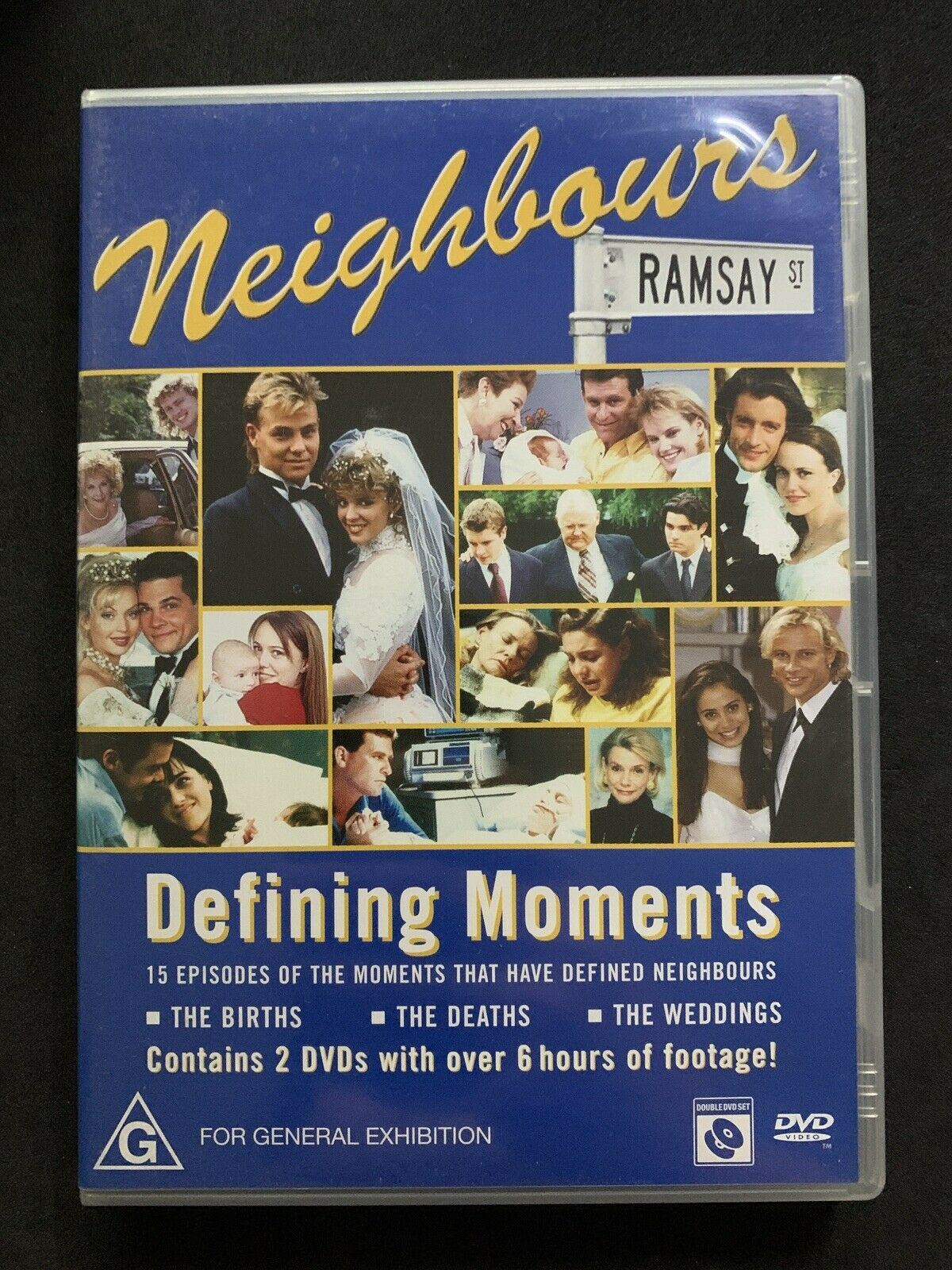 Neighbours Defining Moments DVD - Guy Pearce, James Mason, Kylie Minogue, Stefan