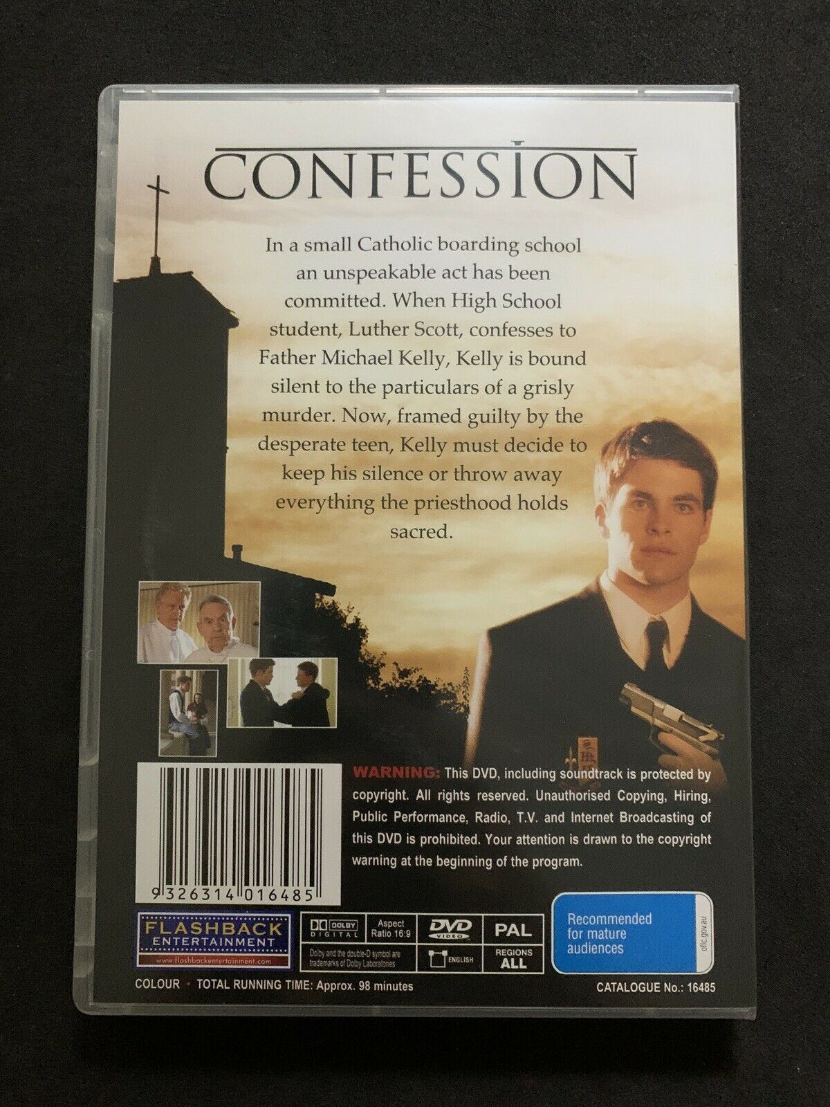 Confession (DVD, 2006) Tom Bosley, Peter Greene, Chris Pine 🚜 All Regions