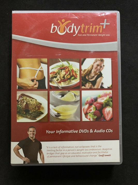 BODYTRIM PLUS Fast and Permanent Weight Loss Course 6 DVDs + 2 CDs Body Trim