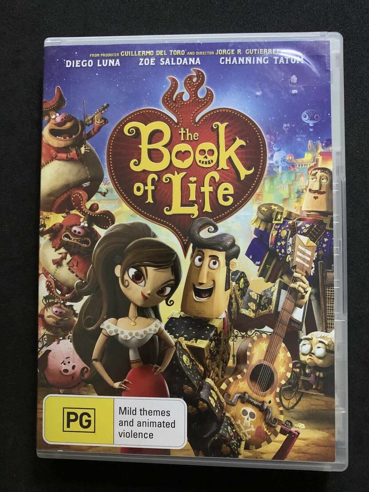The Book Of Life (DVD, 2015) Diego Luna, Zoe Saldana. Region 4