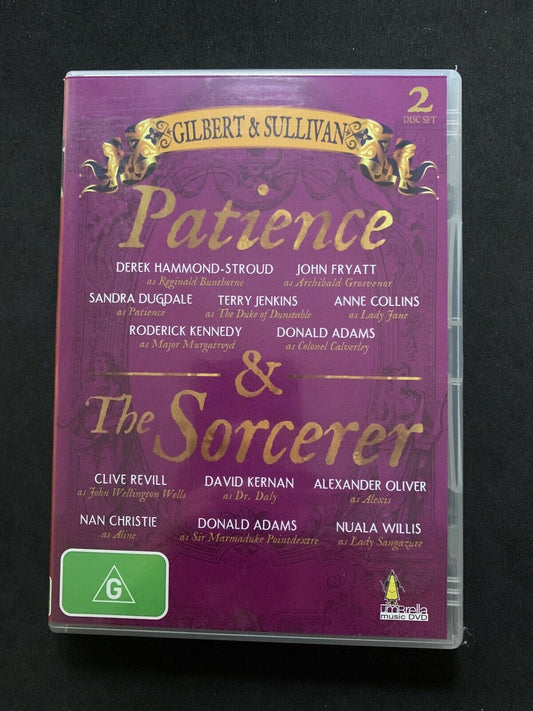 Gilbert & Sullivan Patience & The Sorcerer (DVD) Region 4