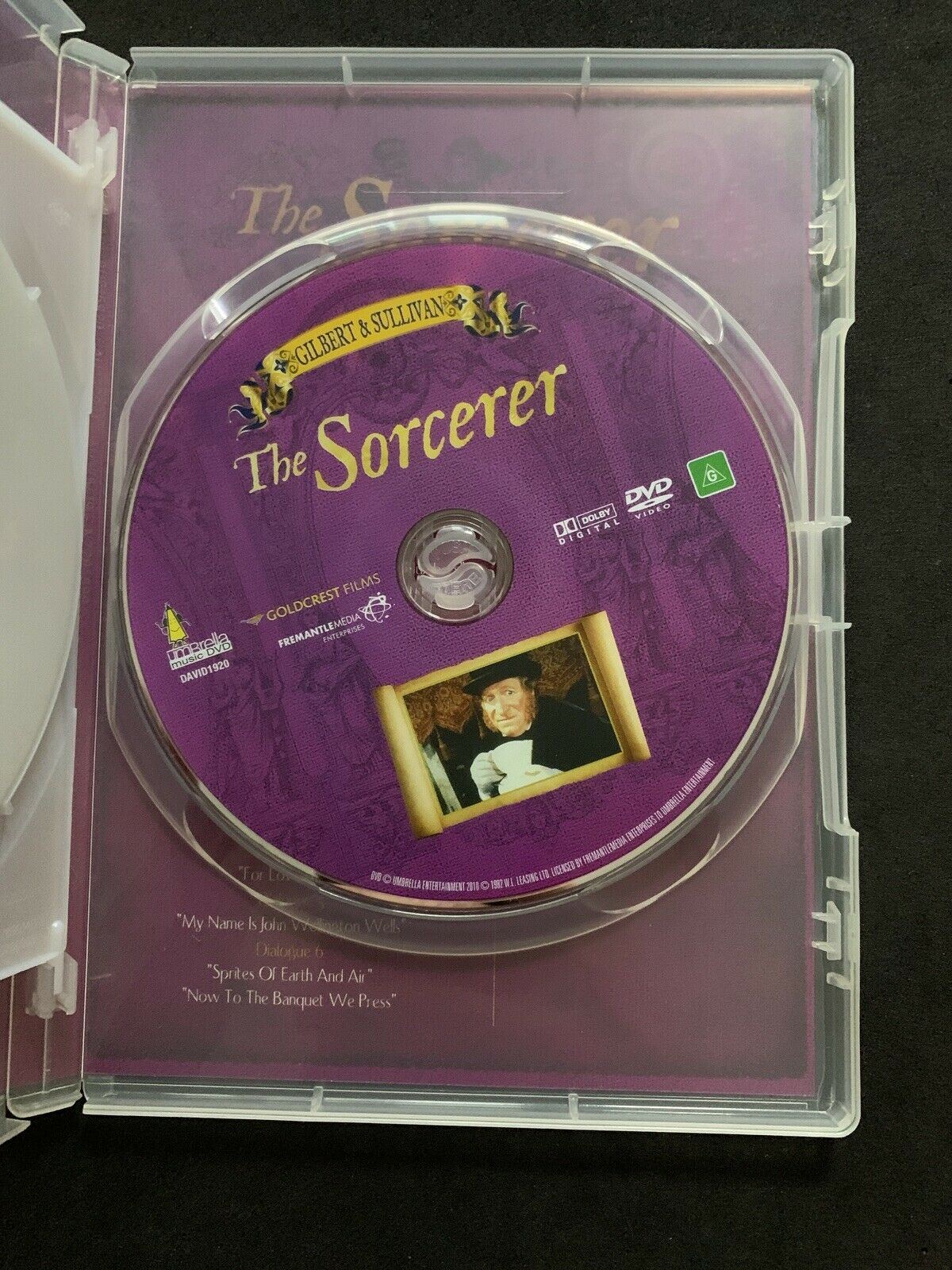 Gilbert & Sullivan Patience & The Sorcerer (DVD) Region 4