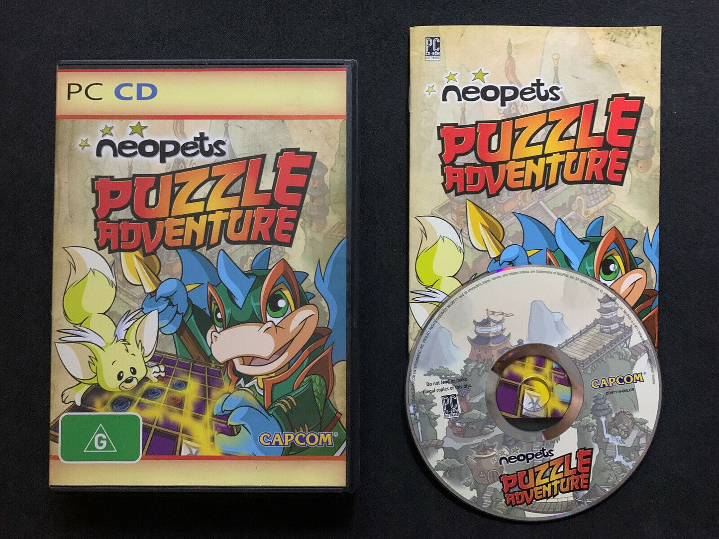 Neopets - Puzzle Adventure CAPCOM PC Windows Game