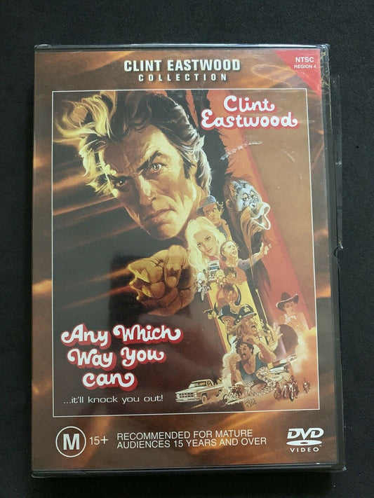 *New Sealed* Any Which Way You Can (DVD, 1980) Clint Eastwood