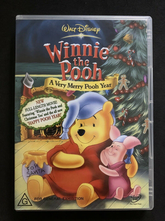Winnie The Pooh - A Very Merry Pooh Year (DVD, 2007) Region 4