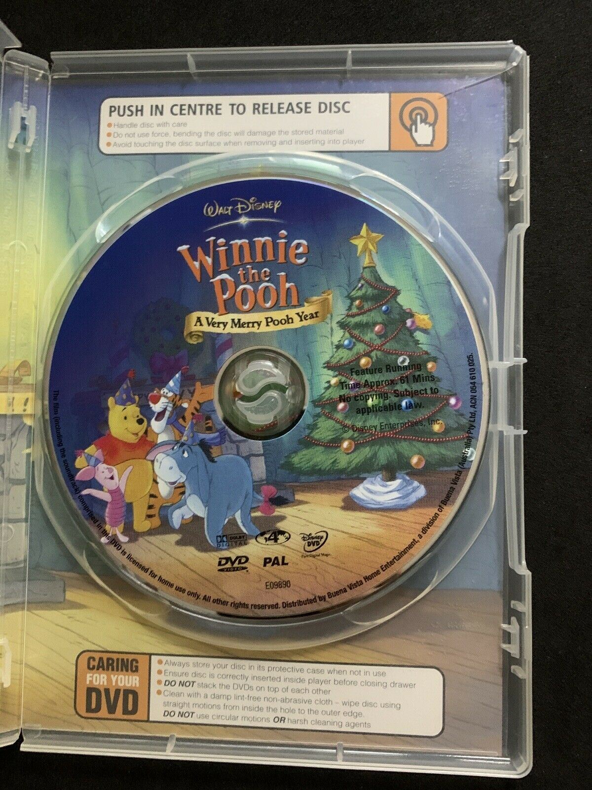 Winnie The Pooh - A Very Merry Pooh Year (DVD, 2007) Region 4