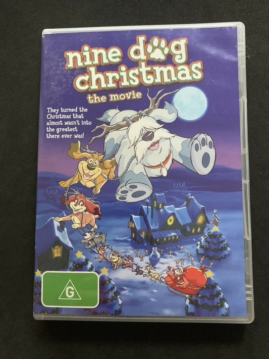 Nine Dog Christmas (DVD, 2005) James Earl Jones, Scott Hamilton