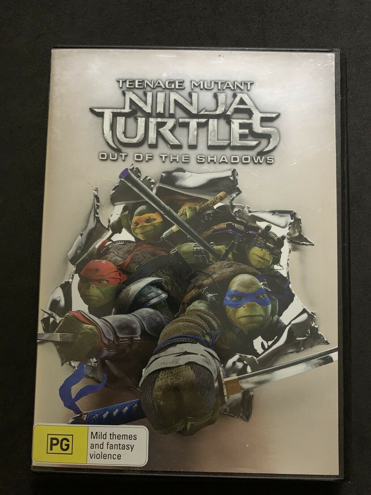 Teenage Mutant Ninja Turtles - Out Of The Shadows (DVD, 2016)