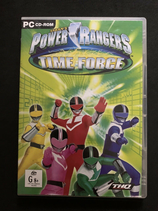 Power Rangers Time Force PC CDROM Windows Arcade Game